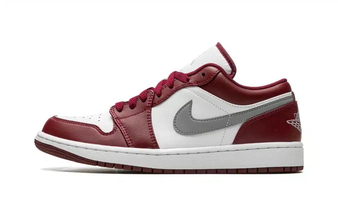 AIR JORDAN 1 LOW BORDEAUX (W)