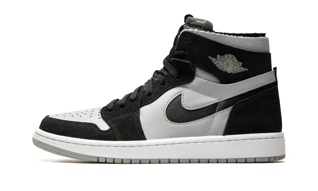 Air Jordan JORDAN 1 ZOOM CMFT BLACK LIGHT SMOKE GREY