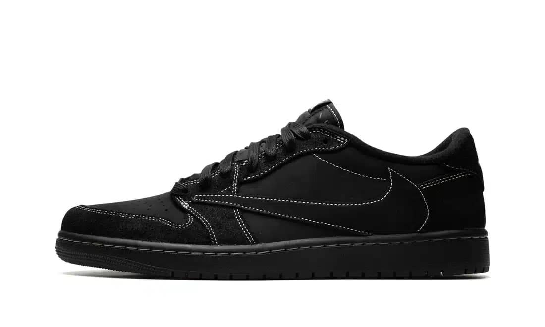 AIR JORDAN 1 LOW TRAVIS SCOTT BLACK PHANTOM
