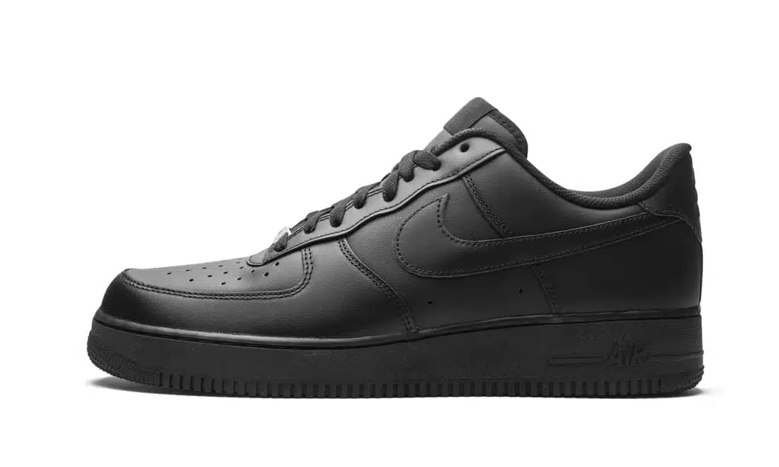 NIKE AIR FORCE 1 LOW '07 BLACK